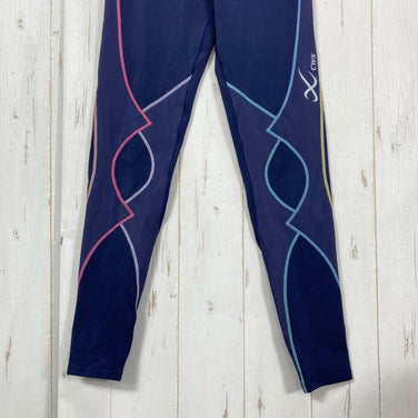 【Women's S ネイビー系】 Cw-X ( シーダブリューエックス ) エキスパート モデル ロング Expert Model Long 股関節・ひざサポート｜吸汗速乾｜UVカット ポリエステル ウェア ボトムス タイツ z00060536  タイツ ボトムス ウ