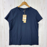 【Women's M ブルー系】 Houdini ( フーディニ ) ウィメンズ カバー ティー W's Cover Tee 840016 BLUE ILLUSION z00055975 BLUE ILLUSION 化繊 ショートスリーブTシャツ クルーネック インナ