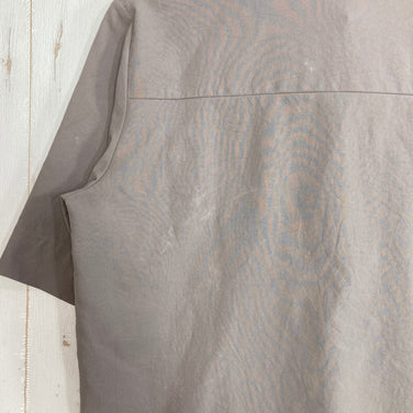 【Men's XS ベージュ系】 Houdini ( フーディニ ) コスモシャツ Cosmo Shirt ポリエステル ウェア トップス インナー シャツ ショートスリーブシャツ 化繊 z00060333  化繊 ショートスリーブシャツ インナー シャツ トップス
