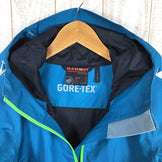 【Women's S ブルー系】Mammut ( マムート ) ゴアテックス オールウェザー ジャケット Goretex All Weather Jacket レインシェル ハードシェル フーディ 1010-19740 Women's レインシェル アウター ジャケット トップス ウェア - 【公式】2ndGEAR（セカンドギア）Webショップ【登山用品・アウトドア用品専門 買取販売店】