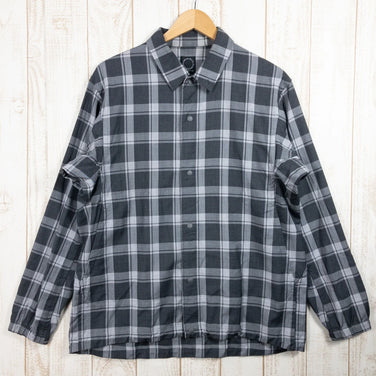 【Unisex M グレー系】 Yamatomichi ( 山と道 ) ベータ メリノ コーチ シャツ ジャケット β Merino Coach Shirt Jacket メリノウール Asian Unisex 入手困難 Gray Check ウール ロングスリーブ - 【公式】2ndGEAR（セカンドギア）Webショップ【登山用品・アウトドア用品専門 買取販売店】