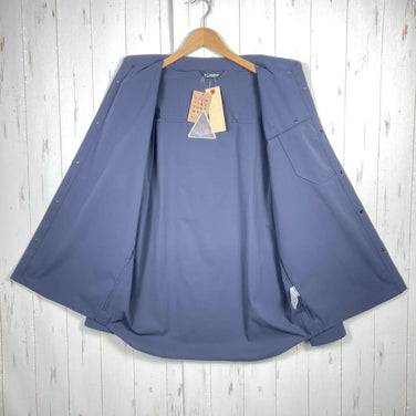 Unisex XL Gray Milestone Daybreak Long Sleeve Shirt, Twilight, Polyester, Tops, Undershirt, Long Sleeve