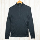 【XS ブラック系】 Fohn（フェーン） ハーフジップ トングスリーブ ウール シャツ ベースレイヤー メリノウール ウェア トップス インナー シャツ ロングスリーブシャツ z00050265 ロングスリーブシャツ インナー シャツ トップス ウェア - 【公式】2ndGEAR（セカンドギア）Webショップ【登山用品・アウトドア用品専門 買取販売店】
