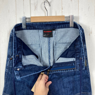 【Men's S ネイビー系】 Mammut ( マムート ) チョーク ボルダー パンツ Chalk Boulder Pants Men ストレッチ / ヘビーコットンオックス / ガゼット コットン ウェア ボトムス ロングパンツ コットン z00060792