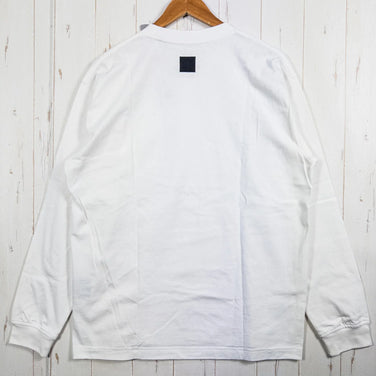 【Unisex M ホワイト系】 Jackwolfskin ( ジャックウルフスキン ) ジェーピー ポケット ロングスリーブ ティー JP POCKET LS T White Rush オーガニックコットン ウェア トップス インナー シャツ ロングスリーブTシャツ - 【公式】2ndGEAR（セカンドギア）Webショップ【登山用品・アウトドア用品専門 買取販売店】