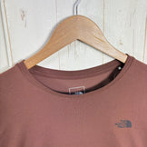【Women's L ブラウン系】 The North Face ( ザ・ノースフェイス ) ロングスリーブ テンセグリティ グラフィック ティー L/S Tensegrity Graphic Tee ポリエステル ウェア トップス インナー シャツ ロングスリーブTシ