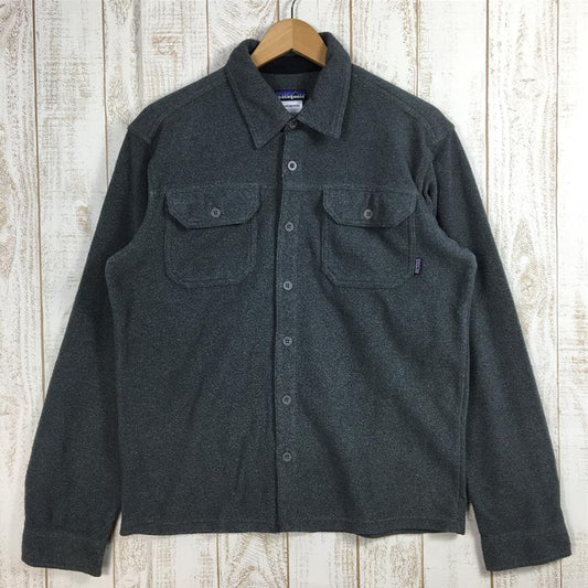 【Men's S グレー系】 Patagonia ( パタゴニア ) ロングスリーブ ピケ フリース シャツ Long-Sleeved Pique Fleece Shirt 生産終了モデル 入手困難 25760 International Men's NHG Na