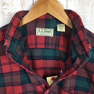 【Men's M レッド系】 Llbean ( エルエルビーン ) ロングスリーブ コットン プレイド シャツ Long Sleeve Cotton Plaid Shirt アメリカ製 入手困難 International Men's コットン ロングスリーブシ - 【公式】2ndGEAR（セカンドギア）Webショップ【登山用品・アウトドア用品専門 買取販売店】