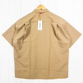 【Men's XL ベージュ系】 Ridge Mountain Gear ( リッジマウンテンギア ) コンフィープルオーバー ショートスリーブシャツ Comfy Pullover Short Sleeve Shirt Coyote Tan ポリエステル ウェア トッ