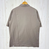 【Men's M グレー系】 Houdini ( フーディニ ) メンズ コスモ シャツ M's Cosmo Shirt 238724 MORNING HAZE z00055926 MORNING HAZE 化繊 ショートスリーブシャツ インナー シャツ トップス