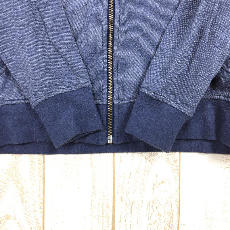 【Women's XS ネイビー系】 Patagonia ( パタゴニア ) ボードショーツラベル ライトウェイト フルジップ フーディ Board Short Label Lightweight Full-Zip Hoody スウェット パーカー 生産終了モデル 入手困