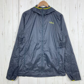 【Men's M チャコール系】 Rab ( ラブ ) バイタル フーディ Vital Hoody QWS-48 Graphene z00058291 Graphene ウィンドシェル アウター ジャケット トップス ウェア