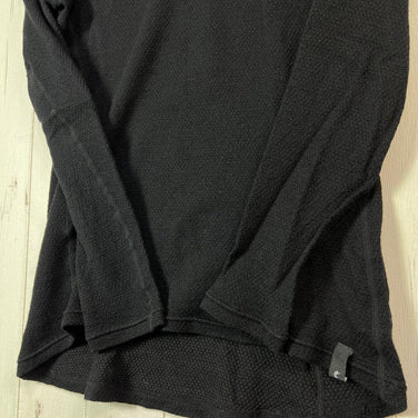 Men's Small Black Teton Bros Mob Wool Long Sleeve T-Shirt (L/S) - Wool Outerwear, Jacket, Fleece, Crew Neck, z00055418