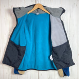 Chums 男士抓绒拉链外套，小号，米色，蓝色，涤纶，上衣，外套，抓绒夹克，z00055529，蓝色