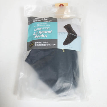 【Unisex L ブラック系】 Montbell ( モンベル ) ゴアテックス オールラウンド ソックス GORE-TEX All Round Socks ウェア ウェア小物 ソックス 靴下 GORE-TEX ( ゴアテックス ) z00051688 ソックス - 【公式】2ndGEAR（セカンドギア）Webショップ【登山用品・アウトドア用品専門 買取販売店】