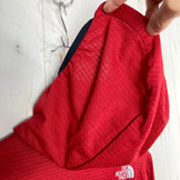 【Women's M レッド系】 The North Face ( ザ・ノースフェイス ) パワードライ グリッド フーディ Powerdry Grid Hoodie ポリエステル ウェア トップス アウター ジャケット フリース ポーラテック・パワードライ z000