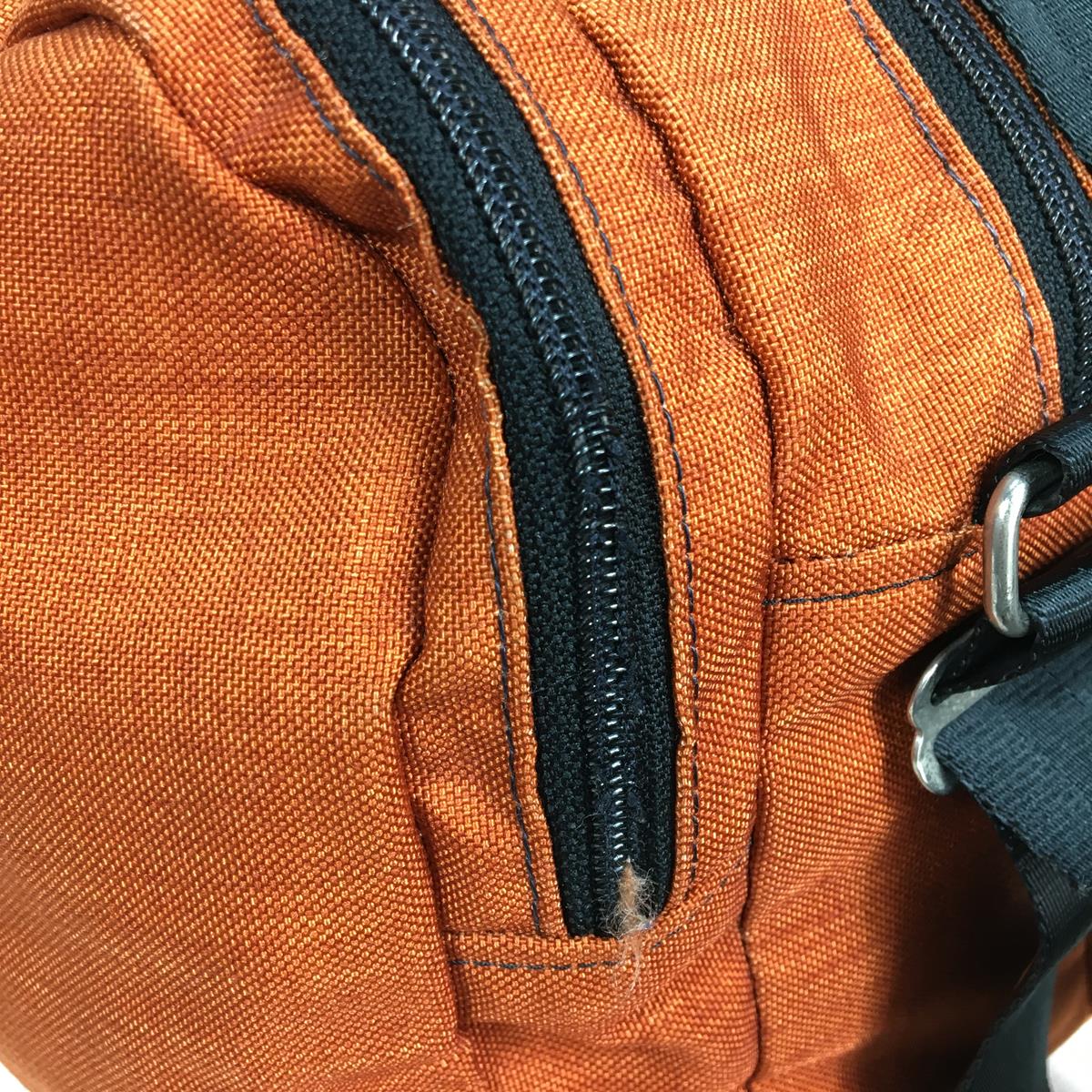 [One Size Orange] Outdoor Products Shoulder Bag C&amp;C Zipper Vintage Hard to Find Outdoor Products Rust Shoulder Bag Bag Storage