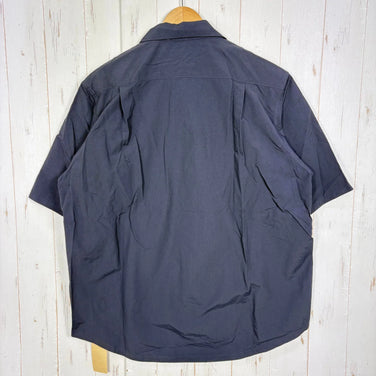 [Men's M, Navy] Rosemary x C&CPHIKE (C&C.P.H.EQUIPEMENT) Hiking Shirt CHK22001 NAVY z00058218 NAVY Synthetic Short-Sleeve Shirt, Inner