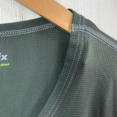 [Men's M Gray-tone] Phenix Transfer Short-Sleeve V-Neck Polyester Wear Top Inner Shirt Short-Sleeve T-Shirt Crew Neck Synthetic z00057541