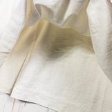 Men's Medium Ivory Jackwolfskin JP WHW PEAK WOLF Tee, Organic Cotton, Short Sleeve Shirt