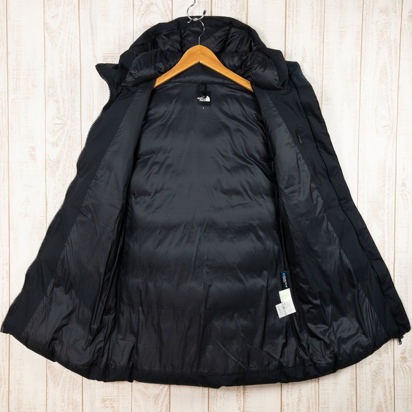 【女款S黑】The North Face Windstopper羽绒服 WS羽绒服 羽绒服 NDW91764 黑色光电羽绒 Pertex Quantum