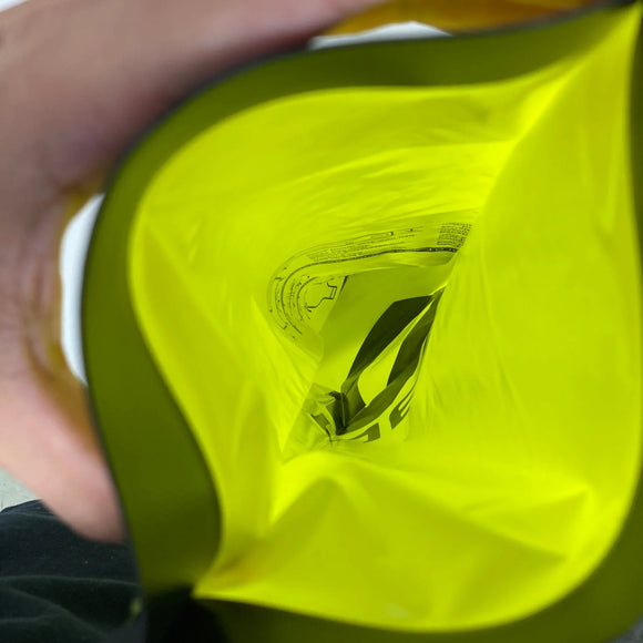 【OneSize グリーン系】 Nemo Equipment ( ニーモ イクイップメント ) ボルテックス ポンプサック Vortex Pump Sack Lemon Green エアマット用 ポンプサック スリーピングシステム マット スリーピングパッド エアマ