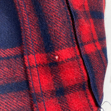 【Men's L レッド系】 1970s Pendleton ( ペンドルトン ) ウール CPO ジャケット Wool CPO Jacket ビンテージ オリジナル 入手困難 旧タグ ウール ウェア トップス インナー シャツ ロングスリーブシャツ ウール z0