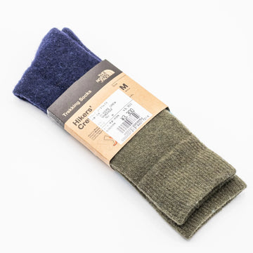 【Unisex M グリーン系】 The North Face ( ザ・ノースフェイス ) ハイカーズ クルー Hikers Crew NU ウール ウェア ウェア小物 ソックス 靴下 z00052974 NU ソックス 靴下 ウェア小物 ウェア