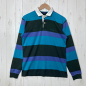 【Men's M ネイビー系】 Montbell ( モンベル ) ロングスリーブ ボーダー シャツ ウェア トップス インナー シャツ ロングスリーブシャツ 化繊 z00060630  化繊 ロングスリーブシャツ インナー シャツ トップス ウェア