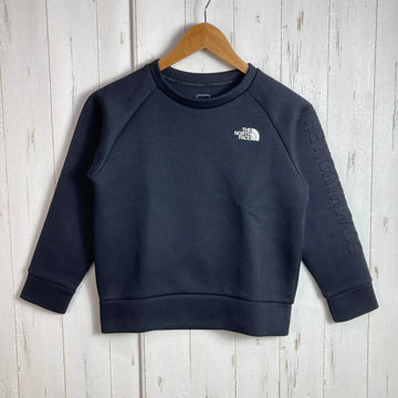 【Kid's 140 ブラック系】 The North Face ( ザ・ノースフェイス ) テック エアー スウェット クルー Tech Air Sweat Crew ポリエステル ウェア トップス アウター ジャケット フリース z00053940  フリース アウ