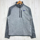 【Men's S グレー系】 2021 Patagonia ( パタゴニア ) ベター セーター 1/4 ジップ Better Sweater 1/4 Zip NKFG ポリエステル ウェア トップス アウター ジャケット フリース z00057207 NKFG-1
