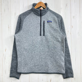 【Men's S グレー系】 2021 Patagonia ( パタゴニア ) ベター セーター 1/4 ジップ Better Sweater 1/4 Zip NKFG ポリエステル ウェア トップス アウター ジャケット フリース z00057207 NKFG