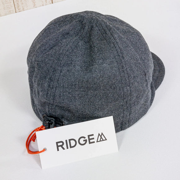【Unisex OneSize グレー系】 Ridge Mountain Gear ( リッジマウンテンギア ) フランネル ベーシック キャップ Flannel Basic Cap メリノウール Asian Unisex Heather Charcooal キャップ ヘッドウ