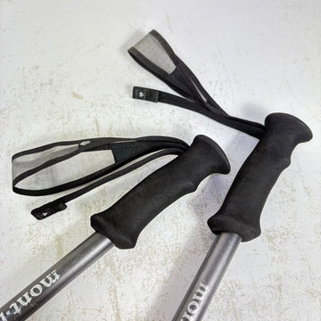 【Unisex 115 ブラック系】 Montbell ( モンベル ) アルパイン フォールディングポール S Alpine Folding Pole S ポール2本・収納袋 セット ポール ストック トレッキングポール z00061004  トレッキングポール ポール - 0