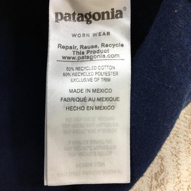 【Men's XS ネイビー系】 Patagonia ( パタゴニア ) リブシンプリー ホット タブ コットンポリ Tシャツ Live Simply Hot Tub Cotton/Poly T-Shirts 39102 International Men's コッ - 【公式】2ndGEAR（セカンドギア）Webショップ【登山用品・アウトドア用品専門 買取販売店】