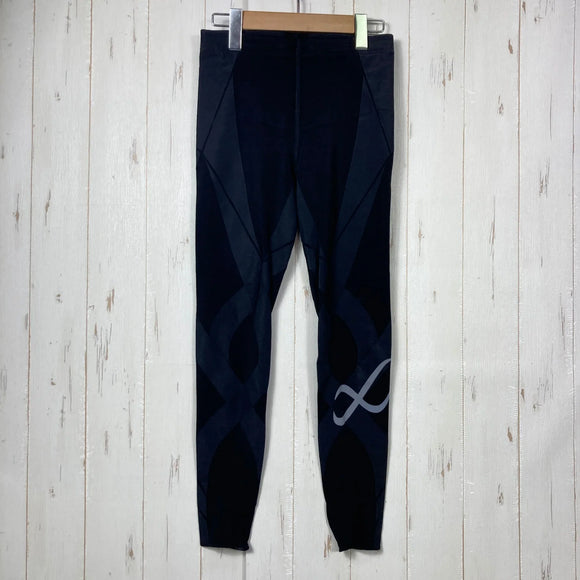 【Women's L ブラック系】 Cw-X ( シーダブリューエックス ) ジェネレーター モデル レボリューション タイプ Generator Model Revolution Type 下半身フルサポート ナイロン ウェア ボトムス タイツ z00060683