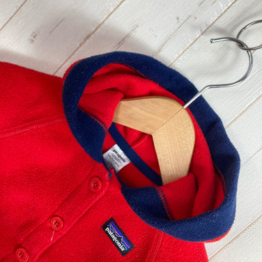 【Baby's 18M レッド系】 2014 Patagonia ( パタゴニア ) スワーリー トップ ジャケット Swirly Top Jacklet ポリエステル ウェア トップス アウター ジャケット フリース z00058080  フリース アウター ジャケッ
