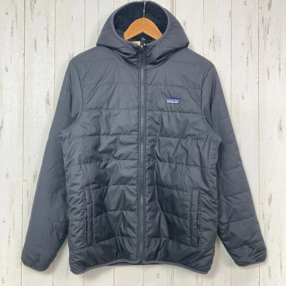 【Kid's XXL ブラック系】 2022 Patagonia ( パタゴニア ) リバーシブル レディ フレディ フーディ Reversible Ready Freddy Hoody INBK ポリエステル ウェア トップス アウター ジャケット フリース z000