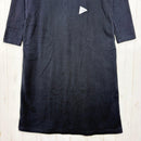 【Women's M ブラック系】 And Wander ( アンドワンダー ) コットン ウール スウェット ワンピース Cotton Wool Sweat Dress ウール混 日本製 コットン ウェア ドレス ワンピース z00061131  ドレス ワンピース-3