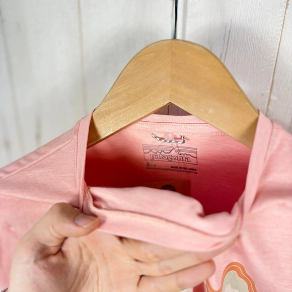 【Girl's S ピンク系】 2022 Patagonia ( パタゴニア ) ロングスリーブ キャプリーン クールデイリー シャツ Long Sleeved Capilene Cool Daily Shirt RIFX ポリエステル ウェア トップス インナー