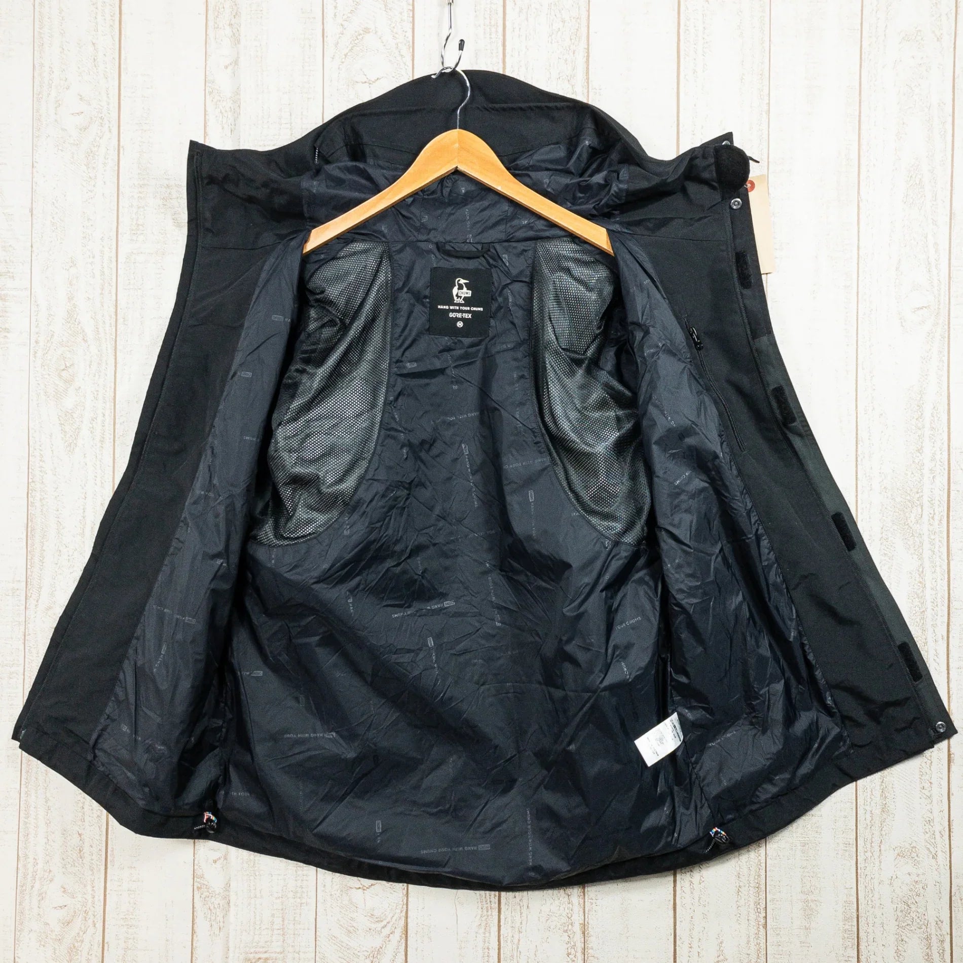 【Men's M ブラック系】 Chums ( チャムス ) スプリングデールゴアテックスジャケット Spring Dale Gore-Tex Jacket ナイロン ウェア トップス アウター ジャケット レインシェル GORE-TEX ( ゴアテックス ) z0 - 【公式】2ndGEAR（セカンドギア）Webショップ【登山用品・アウトドア用品専門 買取販売店】