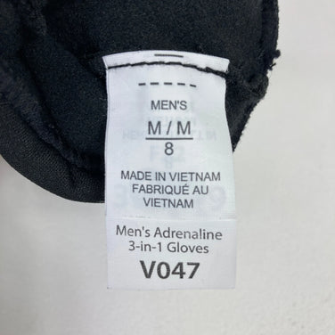 Outdoor Research Adrenaline 3-in-11 Gloves, Men's Medium, Black. Synthetic Down Gloves. z00054388.