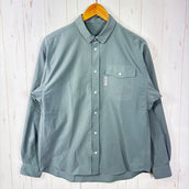 【Men's S グリーン系】 Ridge Mountain Gear ( リッジマウンテンギア ) ベーシック ロングスリーブ シャツ Basic Long Sleeve Shirt ポリエステル ウェア トップス インナー シャツ ロングスリーブシャツ 化繊 z