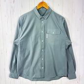【Men's S グリーン系】 Ridge Mountain Gear ( リッジマウンテンギア ) ベーシック ロングスリーブ シャツ Basic Long Sleeve Shirt ポリエステル ウェア トップス インナー シャツ ロングスリーブシャツ 化繊 z
