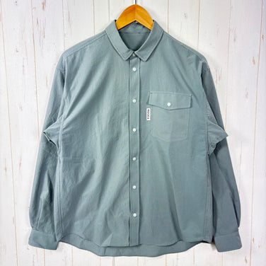 【Men's S グリーン系】 Ridge Mountain Gear ( リッジマウンテンギア ) ベーシック ロングスリーブ シャツ Basic Long Sleeve Shirt ポリエステル ウェア トップス インナー シャツ ロングスリーブシャツ 化繊 z