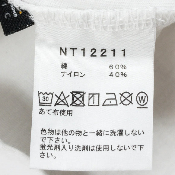 【Men's S ホワイト系】 The North Face ( ザ・ノースフェイス ) ショートスリーブ ウォールズ ティー Short Sleeve Walls Tee コットン NT12211 Asian Men's コットン ショートスリーブTシャツ クル - 【公式】2ndGEAR（セカンドギア）Webショップ【登山用品・アウトドア用品専門 買取販売店】