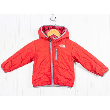 【Kid's 18-24M レッド系】 The North Face ( ザ・ノースフェイス ) リバーシブル インサレーション ジャケット ポリエステル ウェア トップス アウター ジャケット 化繊インサレーション z00052885  化繊インサレーション アウター ジ - 0