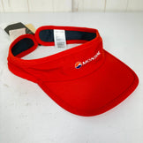 【OneSize レッド系】 Montane ( モンテイン ) ビア バイザー Via Visor サンバイザー ポリエステル ウェア ウェア小物 ヘッドウェア キャップ z00058653  キャップ ヘッドウェア ウェア小物 ウェア