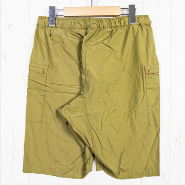 Men's Medium Green Shinogi by Axesquin (Ryo by Axesquin) Aonero Short Nylon Windshell Shorts (z00053002)