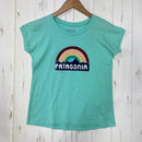 【Girl's M ブルー系】 2019 Patagonia ( パタゴニア ) グラフィック オーガニック ティーシャツ Graphic Organic T-Shirt FRRV オーガニックコットン ウェア トップス インナー シャツ ショートスリーブTシャツ-1